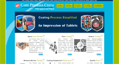 Desktop Screenshot of carepharmachem.com