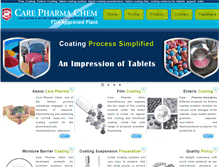 Tablet Screenshot of carepharmachem.com